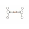 Shires Copper Lozenge Tom Thumb Bit -Horse Tack Supplies 474949 800 800