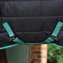 Weatherbeeta Green-Tec Stable Standard Neck Medium/Lite - Black/Bottle Green -Horse Tack Supplies 482465 800 800