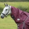 Weatherbeeta Comfitec Plus Dynamic II Neck Rug Medium - Maroon/Grey/White -Horse Tack Supplies 482756 800 800