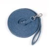 Centaur Cushion Padded Lunge Line - Lt. Blue/Black -Horse Tack Supplies 483219 800 800