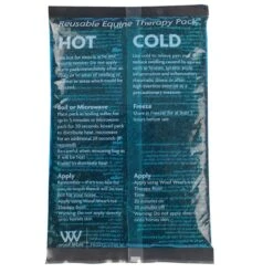 Woof Wear Hot/Cold Therapy Boots - Black/Turquoise -Horse Tack Supplies 494057 800 800