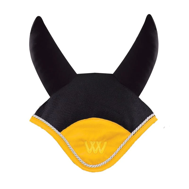 Woof Wear Ergonomic Ear Net - Black/Sunshine Yellow 3 Woof Wear Ergonomic Ear Net - Black/Sunshine Yellow