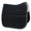 Passport Double Back Dressage Saddle Pad - Black/White 1 Passport Double Back Dressage Saddle Pad - Black/White -Horse Tack Supplies 494924 800 800