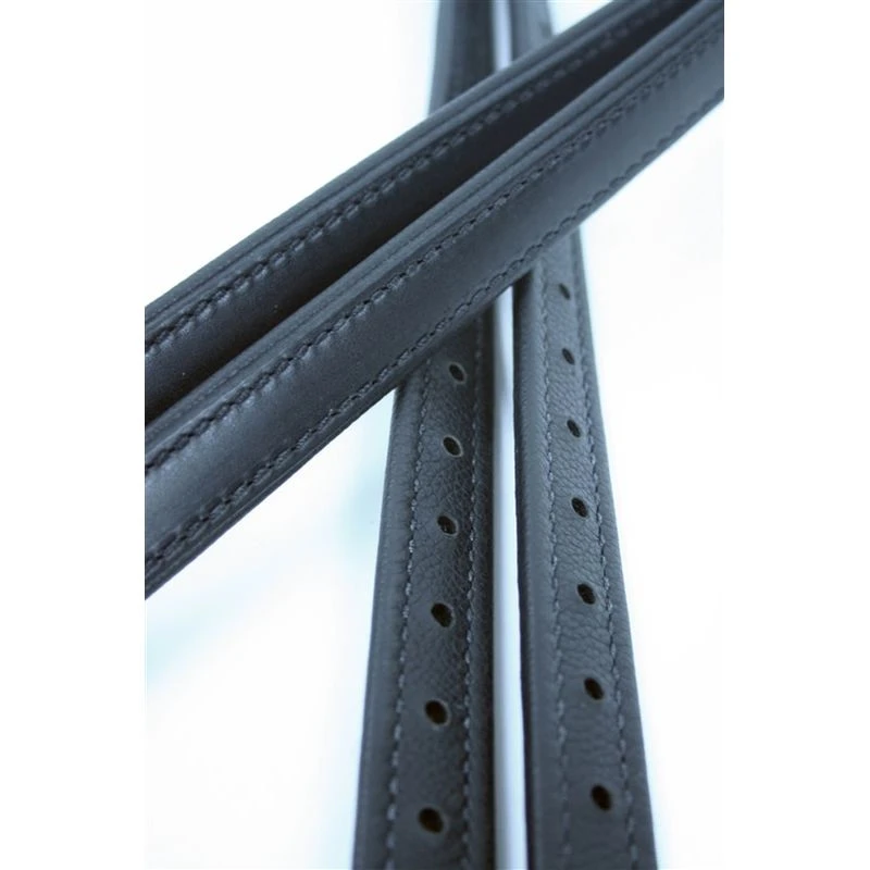 Nunn Finer Padded Nylon Center 7/8" Stirrup Leathers - Black 4 Nunn Finer Padded Nylon Center 7/8" Stirrup Leathers - Black - Image 2