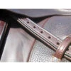 Nunn Finer Padded Nylon Center 7/8" Stirrup Leathers - Havana -Horse Tack Supplies 505374 800 800