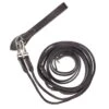 Horze Sparta Nylon/Leather Draw Reins - Dark Brown -Horse Tack Supplies 505429 800 800