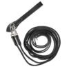 Horze Sparta Nylon/Leather Draw Reins - Black -Horse Tack Supplies 505492 800 800
