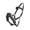 Horze Nylon Lunging Cavesson - Black 1 Horze Nylon Lunging Cavesson - Black -Horse Tack Supplies 505591 800 800