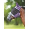 Shires Deluxe Fly Mask W/Nose Fringe - Purple -Horse Tack Supplies 512435 800 800