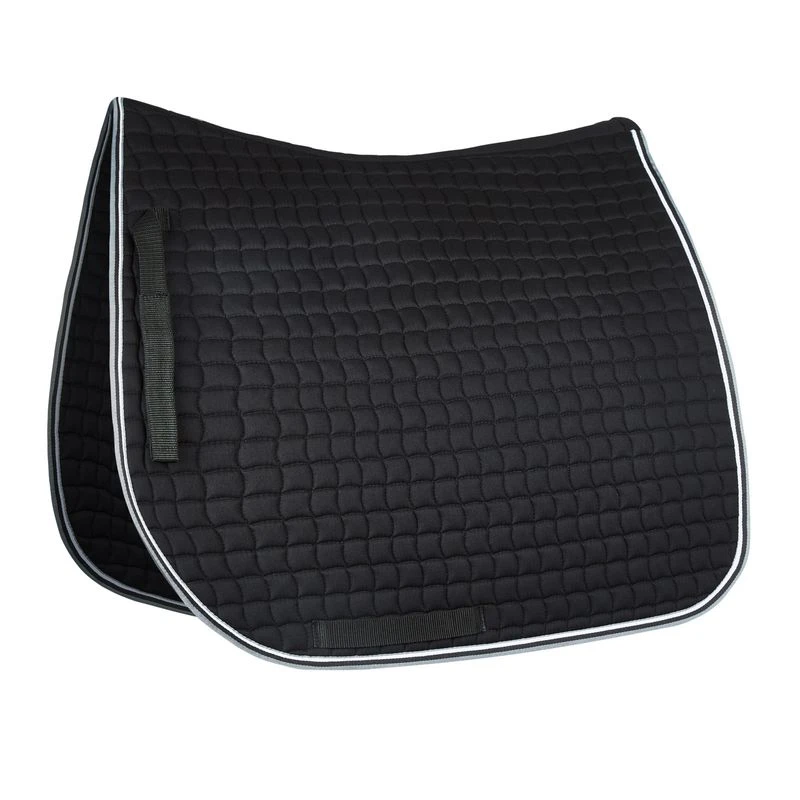 Horze Adepto Dressage Saddle Pad - Black 3 Horze Adepto Dressage Saddle Pad - Black