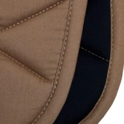 B Vertigo Laurel Dressage Saddle Pad - Tiger's Eye Brown -Horse Tack Supplies 532987 800 800