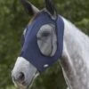 Weatherbeeta Deluxe Stretch Bug Eye Saver W/Ears - Navy/Black -Horse Tack Supplies 535297 800 800