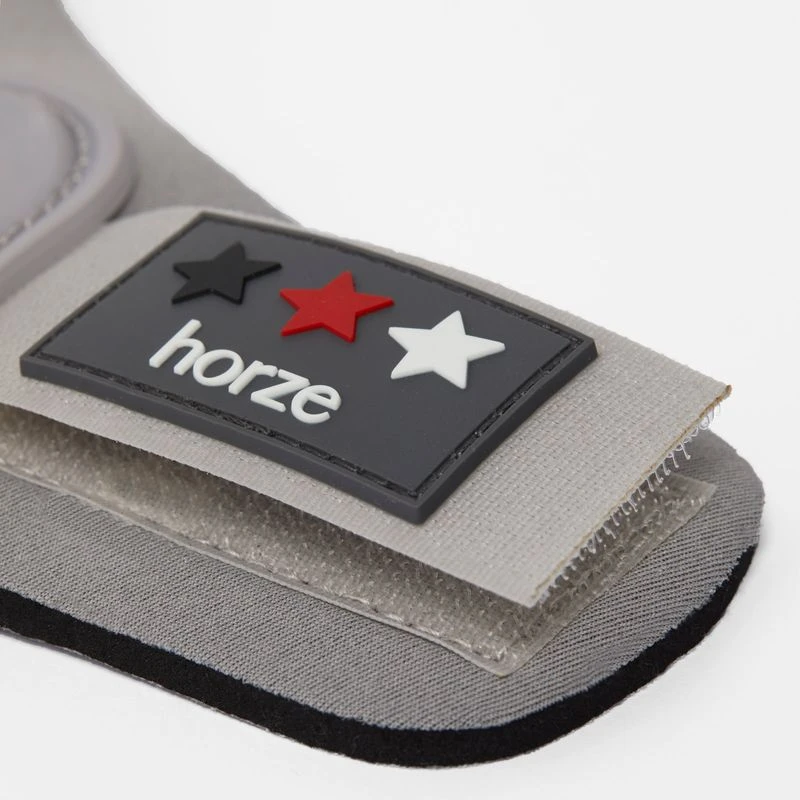 Horze Alex Pony Neoprene-Lined Fetlock Boots - Alloy Grey 5 Horze Alex Pony Neoprene-Lined Fetlock Boots - Alloy Grey - Image 3