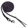 Blocker 12' Lead Rope W/Popper - Black/Purple -Horse Tack Supplies 545827 800 800