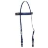 Zilco Deluxe Endurance Bridle Headstall Only - Blue -Horse Tack Supplies 548529 800 800