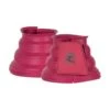Horze Rubber Guard Bell Boots - Raspberry Pink -Horse Tack Supplies 552460 800 800