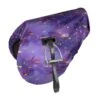 Shires Print Waterproof Ride On Saddle Cover - Amethyst