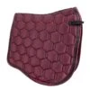 Toklat Tango Double Hexagon Dressage Pad - Burgundy -Horse Tack Supplies 559382 800 800