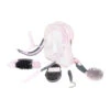 Horze Sweet Grooming Set In Carry Bag - Pink/Grey -Horse Tack Supplies 580852 800 800