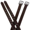 Collegiate 1/2 Hole Stirrup Leathers - Brown -Horse Tack Supplies 581746 800 800