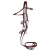 Nunn Finer Fairhill Figure 8 Event Bridle - Havana/Brass 2 Nunn Finer Fairhill Figure 8 Event Bridle - Havana/Brass -Horse Tack Supplies 600165 800 800