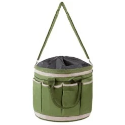 Horze Sandnes Grooming Bag - Olive Branch -Horse Tack Supplies 602428 800 800
