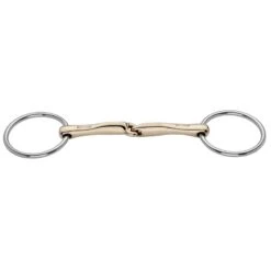 Herm Sprenger Novocontact Loose Ring Snaffle Bit 12mm Single Jointed