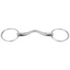 Herm Sprenger SATINOX Curved Mullen Mouth Loose Ring Bit 14mm -Horse Tack Supplies 604977 800 800