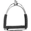 Herm Sprenger System 4 Offset Stirrups - Stainless Steel/Black Pad 1 Herm Sprenger System 4 Offset Stirrups - Stainless Steel/Black Pad -Horse Tack Supplies 605239 800 800