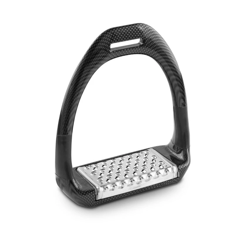 Royal Rider Carbon Flex Stirrups - Black/Stainless Steel Pad 3 Royal Rider Carbon Flex Stirrups - Black/Stainless Steel Pad