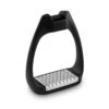 Royal Rider Evo Action Stirrups - Black/Aluminum Pad -Horse Tack Supplies 621349 800 800