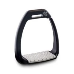 Royal Rider Concept Stirrups - Black/Black/Aluminum Pad