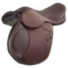 M. Toulouse Premia Close Contact Saddle Genesis Adjustable - Chocolate -Horse Tack Supplies 631781 800 800