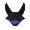 Woof Wear Vision Ergonomic Ear Net - Black/Damson -Horse Tack Supplies 643985 800 800
