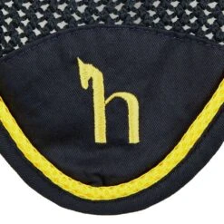 Horze Wicklow Ear Net - Dark Navy -Horse Tack Supplies 649086 800 800