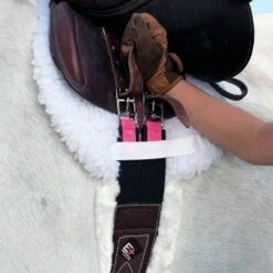 Equine Healthcare International Pro Series Fleece Girth - Brown -Horse Tack Supplies 674535 800 800