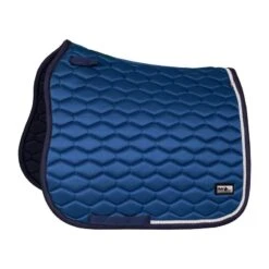 Fair Play Hexagon Pearl Dressage Saddle Pad - Petrol