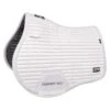 Fair Play Quartz Ceramic Jump Saddle Pad - White -Horse Tack Supplies 680487 800 800