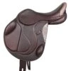 M. Toulouse Optima Chanelle Monoflap Eventing Saddle W/Genesis - Chocolate -Horse Tack Supplies 697371 800 800