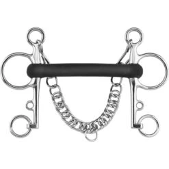 Herm Sprenger Rubber Mullen Mouth Pelham 18mm